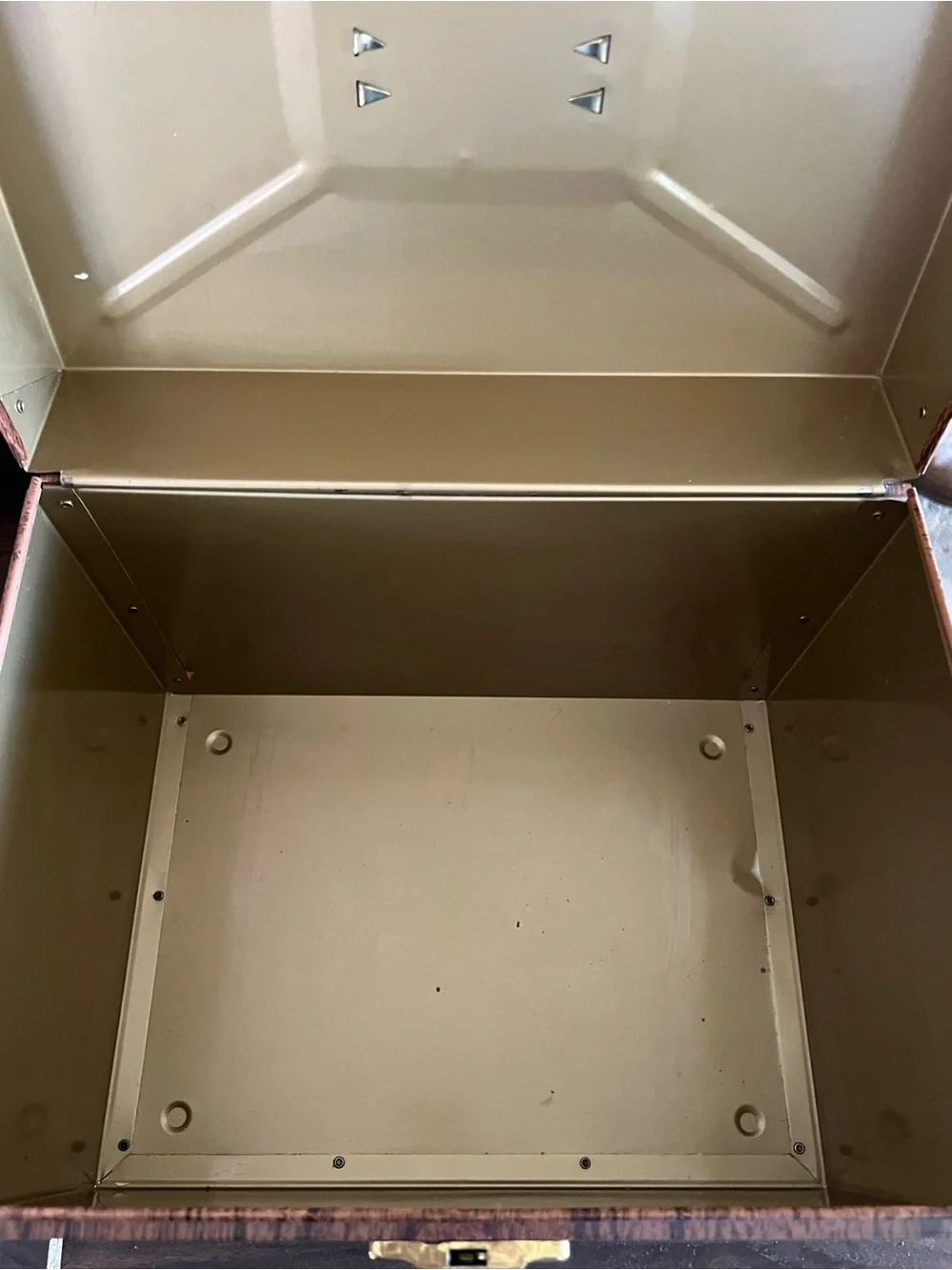 Set of 2 Vintage 70s Porta File Storage Boxes